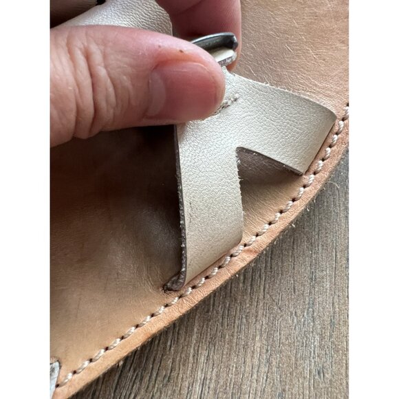 Girls Freshly Picked Gold Sandals Size 13 - Picture 6 of 8